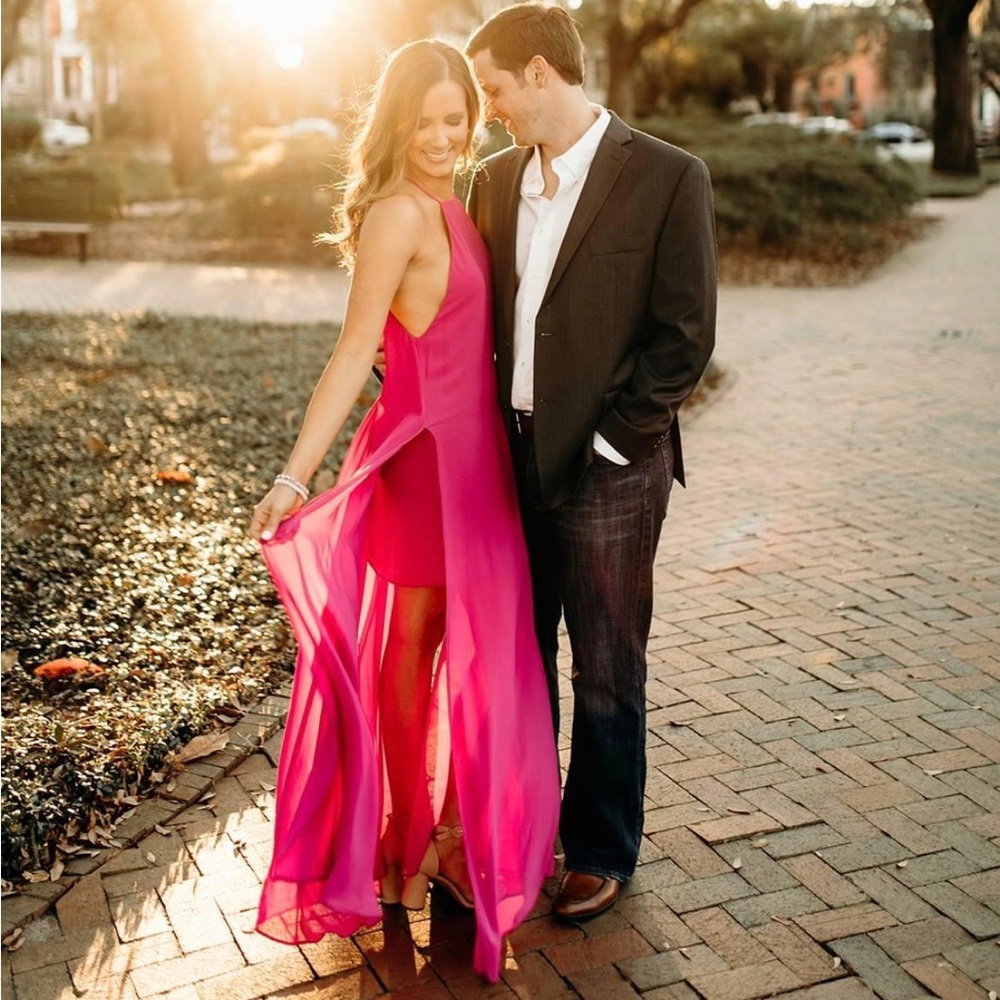 Show Me Your Mumu Pink Maxi Dress